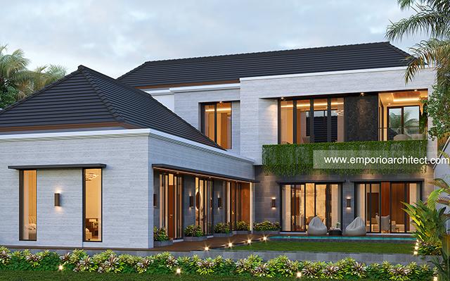 Desain Rumah Modern 1.5 Lantai Bapak HS II di  Palu, Sulawesi Tengah