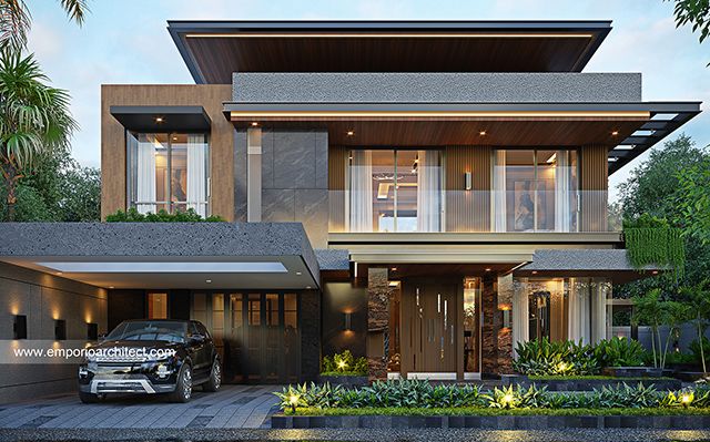 Mr. ASD 1771 Modern House 2 Floors Design - Lombok