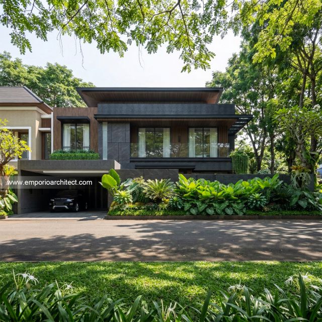 Desain Rumah Modern 2 Lantai Bapak ASD 1771 di  Lombok