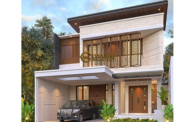 Mrs. Mega Modern House 2 Floors Design - Palembang