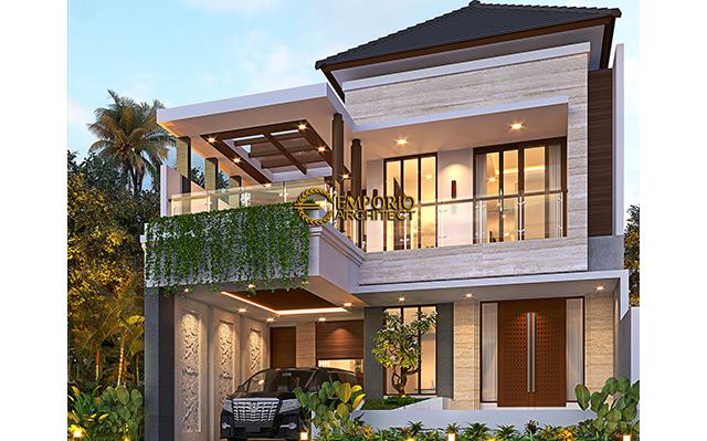 Desain Rumah Modern 2 Lantai Ibu Yhanie di  Makassar, Sulawesi Selatan