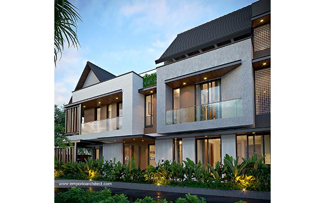 Mrs. STK 1530 Modern House 2 Floors Design - Bogor