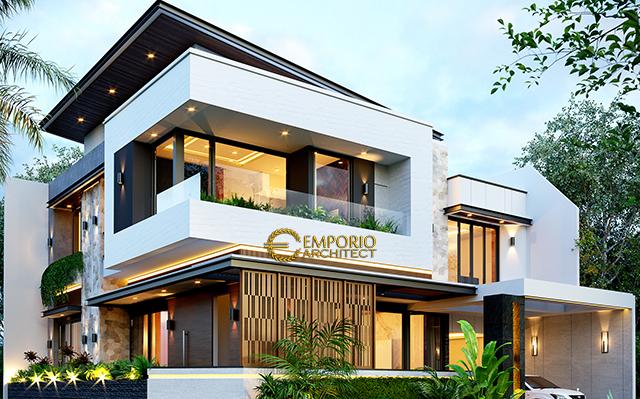 Desain Rumah Modern 2 Lantai Bapak Sotejo di  Serpong, Tangerang Selatan