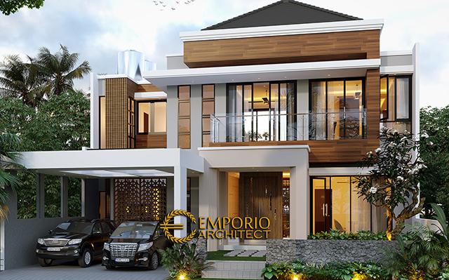 Mr. Hermanto Modern House 2 Floors Design - Bogor, Jawa Barat