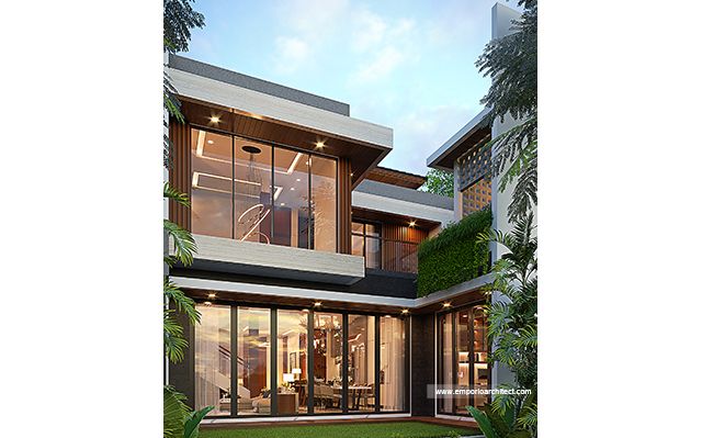 Mrs. AGG 1991 Modern House 2 Floors Design - Jakarta