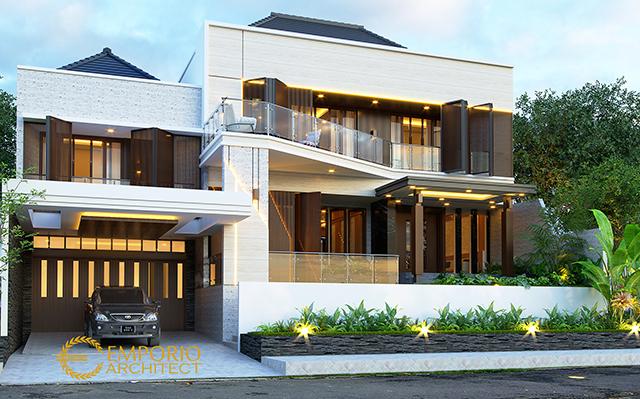 Mrs. Diana Modern House 2 Floors Design - Bandar Lampung