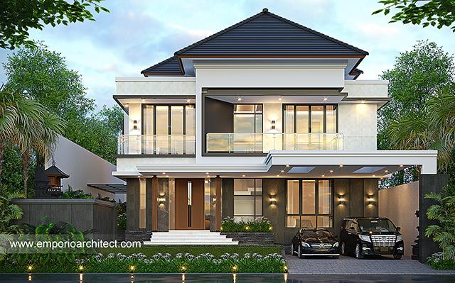 Mrs. A Modern House 2 Floors Design - Denpasar, Bali