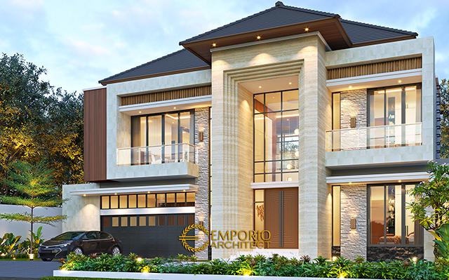 Mrs. DN 1061 Modern House 2 Floors Design - Depok, Jawa Barat