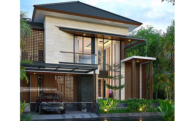 Mrs. NNI 1527 Modern House 2 Floors Design - Serpong, Tangerang Selatan