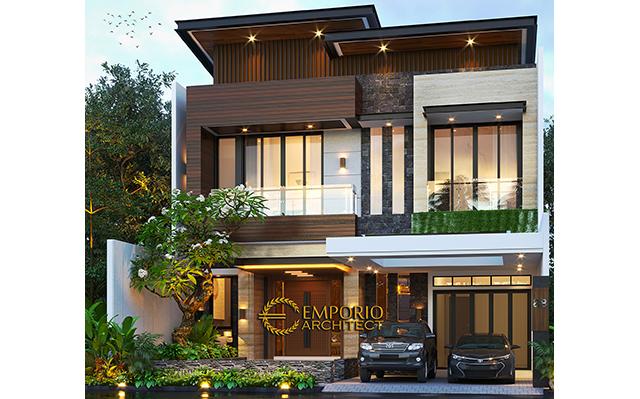 Mr. Alex Modern House 2 Floors Design - Jakarta Barat