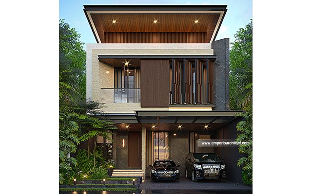 Mrs. SSW 1979 Modern House 2 Floors Design - Jakarta Barat