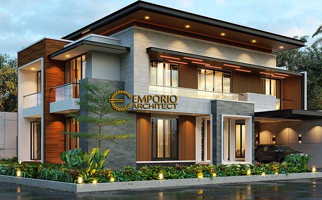 Mr. Ben Modern House 2 Floors Design - Cibubur, Jawa Barat