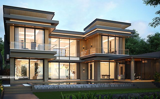 Mr. SDT Modern House 2 Floors Design - Solo