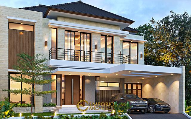 Desain Rumah Modern 2 Lantai Bapak Akhmad Fahmi di  Bekasi, Jawa Barat