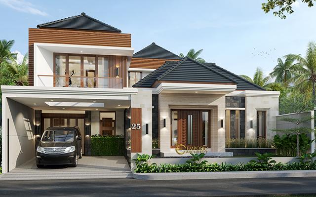 Mr. Dedi Modern House 2 Floors Design - Palembang