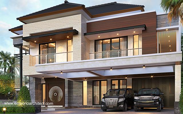 Mr. JFR 1111 Modern House 2 Floors Design - Kota Wisata Cibubur, Bogor, Jawa Barat