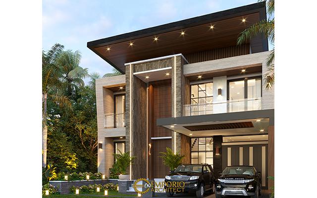 Desain Rumah Modern 2 Lantai Bapak Fredy di  Makassar, Sulawesi Selatan