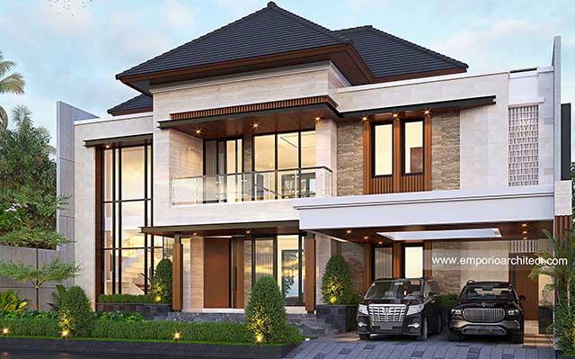 Desain Rumah Modern 2 Lantai Bapak Bobon Santoso 2026 di  Bali