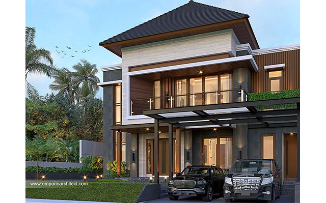 Mrs. IR 1443 Modern House 2 Floors Design - Denpasar, Bali
