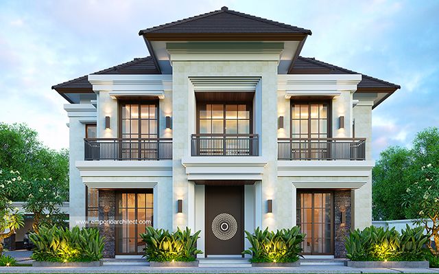 Mr. E 2118 Modern House 2 Floors Design - Pandeglang, Banten