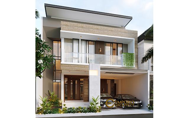 Mrs. Rina Modern House 2 Floors Design - Bogor, Jawa Barat