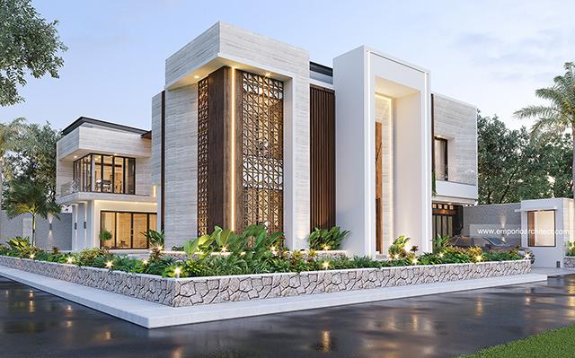 Mrs. Novi Modern House 2 Floors Design - Palembang