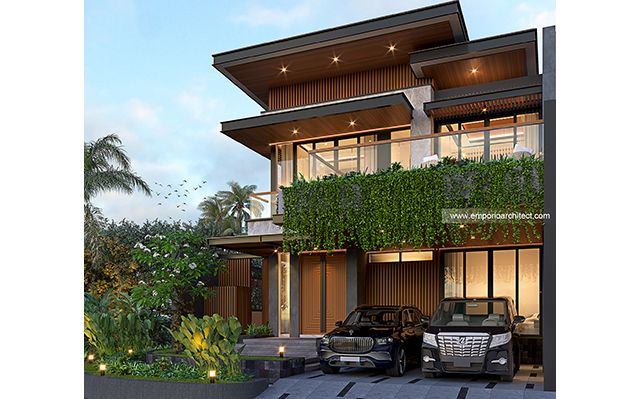 Mr. PJI 1401 Modern House 2 Floors Design - Tangerang, Banten
