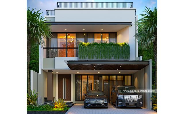 Mrs. YL 1621 Modern House 2 Floors Design - Jakarta