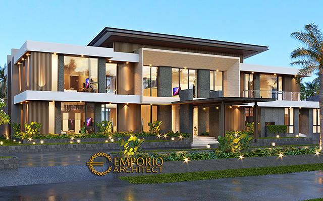 Desain Rumah Modern 2 Lantai Bapak Ade di  Manado, Sulawesi Utara