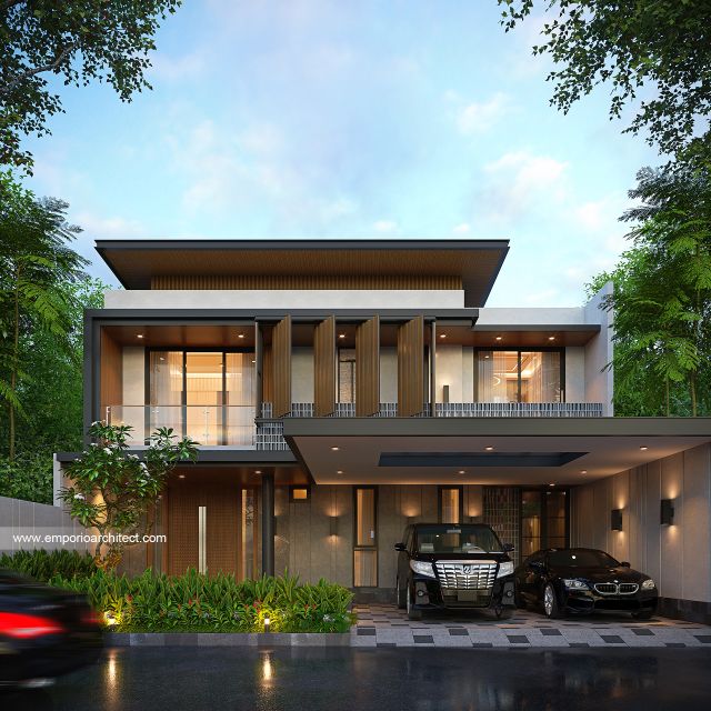 Mr. SN Modern House 2 Floors Design - Batam