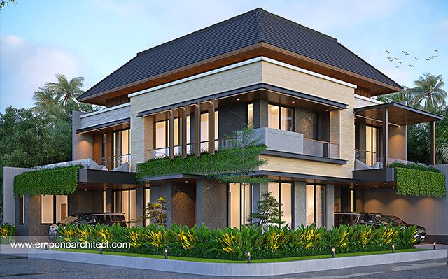 Mrs. DW Modern House 2 Floors Design - Bekasi