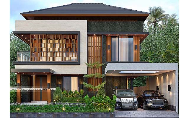 Mr. RZL Modern House 2 Floors Design - Samarinda