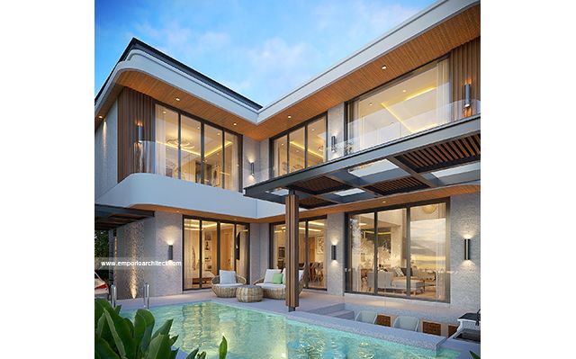 Mrs. JTA 1946 Modern Villa 2 Floors Design - Ungasan, Badung, Bali