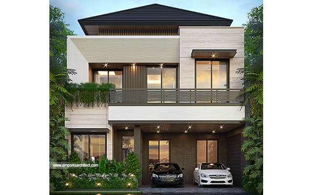 Mrs. RS 1994 Modern House 2 Floors Design - Jakarta Selatan