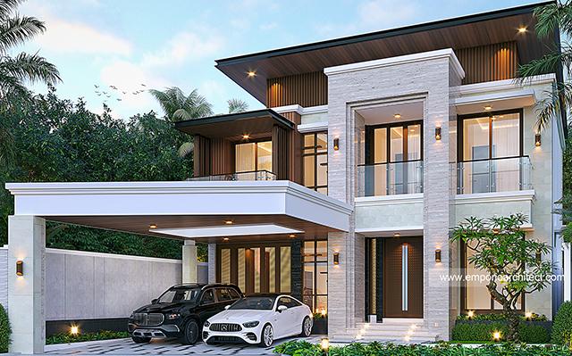 Mr. DNY 2028 Modern House 2 Floors Design - Yogyakarta