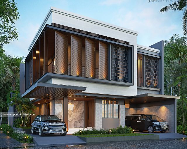 Mrs. SRL Modern House 2 Floors Design - Cengkareng, Jakarta Barat