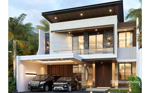 Mr. AA Modern House 2 Floors Design - Bandung, Jawa Barat