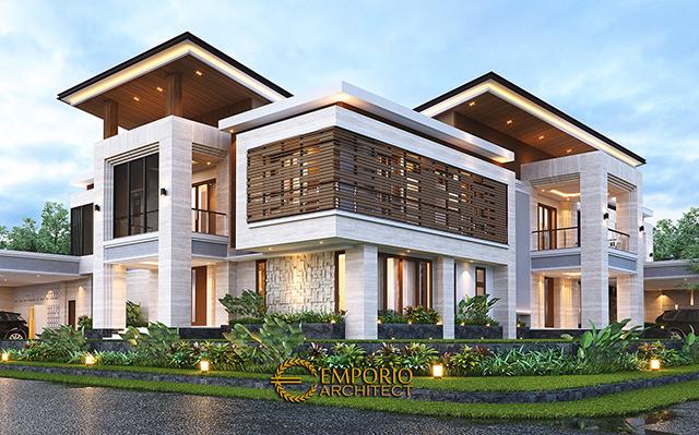 Desain Rumah Modern 2 Lantai Bapak Hendry II di  Banjarmasin, Kalimantan Selatan