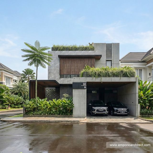 Mr. RS 2242 Modern House 2 Floors Design - Banten