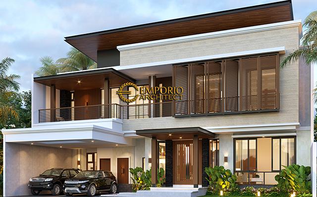 Mrs. IVN 1167 Modern House 2 Floors Design - Yogyakarta