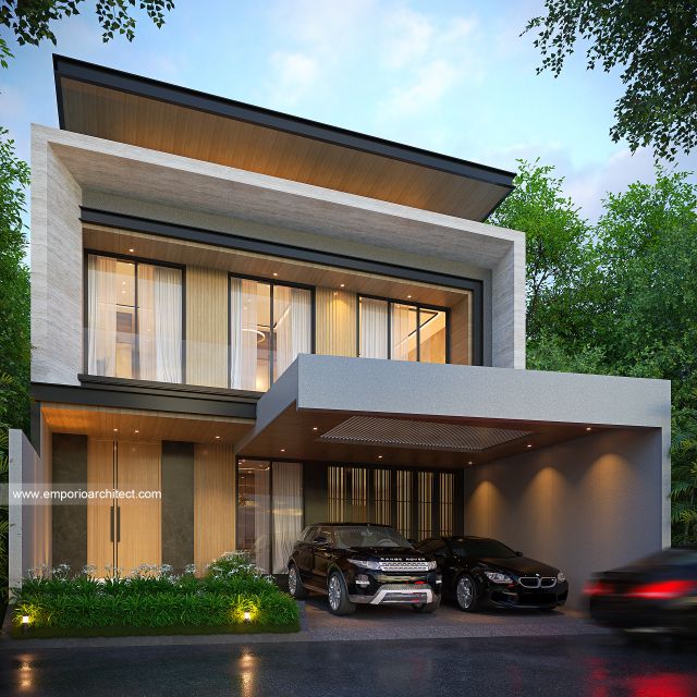 Mrs. SNA Modern House 2 Floors Design - Solo