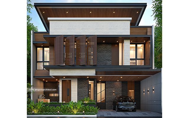 Mrs. GST 2140 Modern House 2 Floors Design - Cinere, Depok