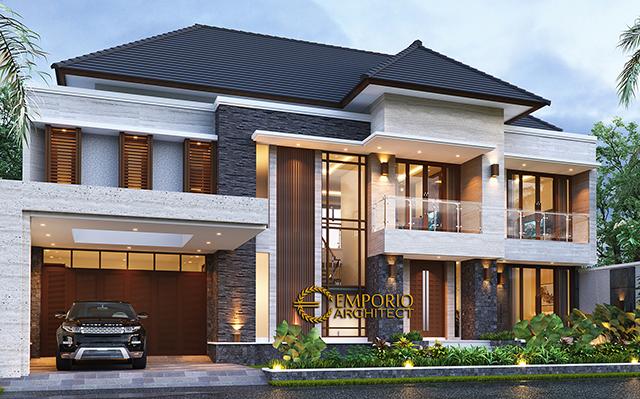 Mrs. Hj. Niniek Modern House 2 Floors Design - Palembang, Sumatera Selatan