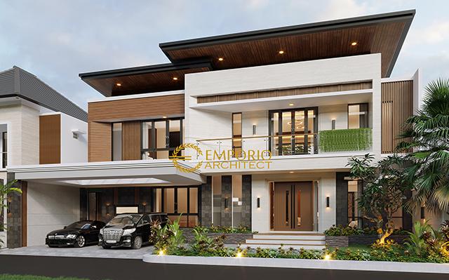 Mr. Julian Modern House 2 Floors Design - Palembang, Sumatera Selatan