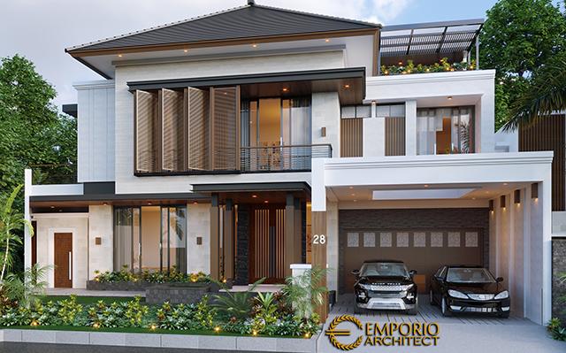 Mrs. IRM Modern House 2 Floors Design - Semarang, Jawa Tengah