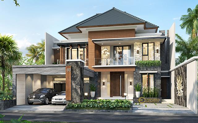 Mrs. Asty Modern House 2 Floors Design - Ponorogo, Jawa Timur