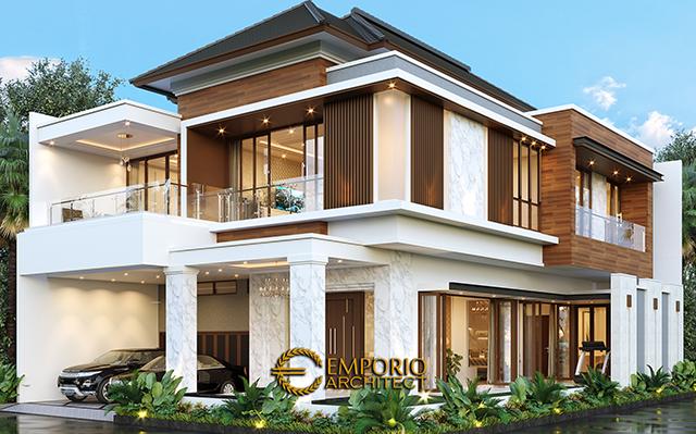 Mrs. Yoke Modern House 2.5 Floors Design - Jakarta Timur
