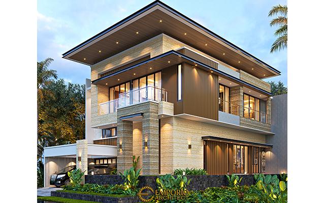 Mr. Jason Modern House 2.5 Floors Design - Bogor, Jawa Barat