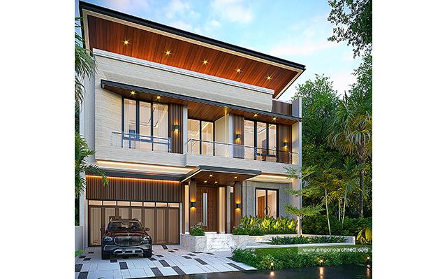 Mr. DRS Type A Modern House 2.5 Floors Design - Bandung