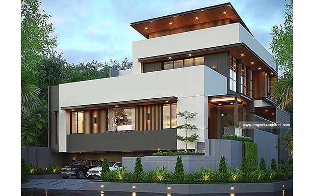 Mr. WWS 1929 Modern House 3 Floors Design - Gading Serpong, Tangerang
